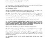 Wakefield, Gary Interview Transcript