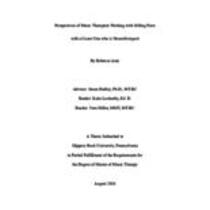 Perspectives of Music Therapists Working with Sibling Pairs with at Least One who is Neurodivergent