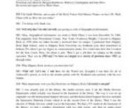 Chase, Mark Interview Transcript