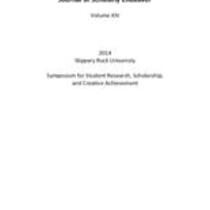 Journal of Scholarly Endeavor