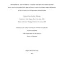 Reading instruction for students with reading disabilities