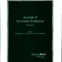 Journal of Scholarly Endeavor