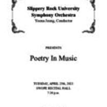 Slippery Rock University Symphony Orchestra