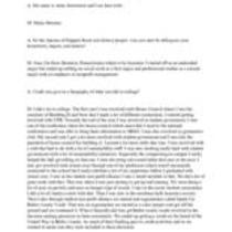 Montaro, Maria Interview Transcript