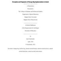 Perceptions and pragmatics of therapy dog implementation in schools