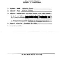 Lenhart, Richard Interview Transcript