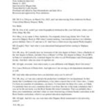 Ambrosio, Nora Interview Transcript