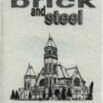 wood, stone, brick and steel