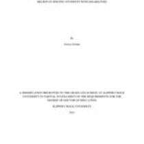 An examination of elementary school librarians' self-efficacy beliefs in serving students with disabilities