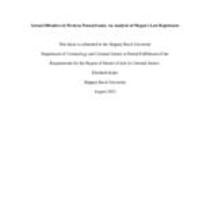 Sexual offenders in western Pennsylvania