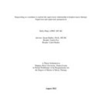 Songwriting as a medium to explore the supervisory relationship in hospice music therapy