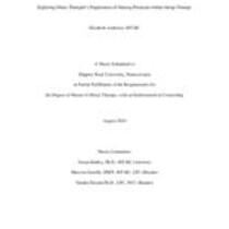 Exploring music therapists' experiences of sharing pronouns within group therapy