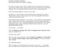 Williams, Bill Interview Transcript