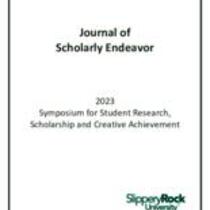 Journal of Scholarly Endeavor